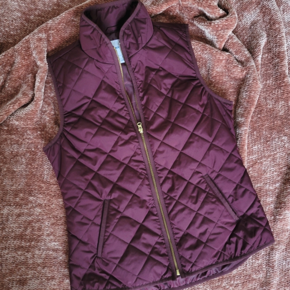 Old Navy Burgundy Vest